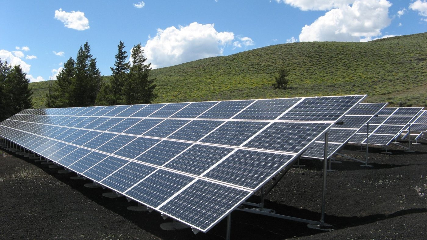 Photovoltaik Freiflächenanlage